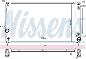  646843 - RADIADOR TOYOTA RAV 4 III(#A30)(06-