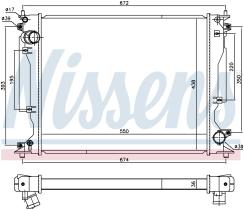  646904 - RADIADOR LEXUS IS II(ALE20.GSE20)(0