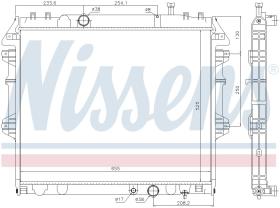  646939 - RADIADOR TOYOTA HI-LUX VII(AN10.AN2