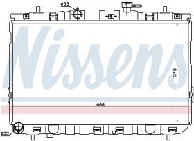 Nissens 67488 - RADIADOR HYUNDAI COUPE(GK)(02-)2.7