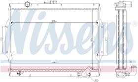  68156 - RADIADOR MITSUBISHI L 200(K0-K3)(87