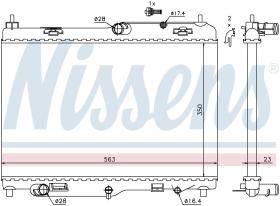  69234 - RADIADOR FORD FIESTA VI(CB1)(08-)1.