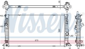  69242 - RADIADOR FORD FOCUS II(CAP.CB4)(04-