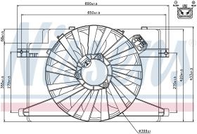 Nissens 85106 - VENTILADOR ALFA ROMEO 147(937)(00-)