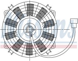 Nissens 85976 - VENTILADOR UNIVERSAL UNIVERSAL VENT