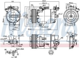  890015 - COMPRESOR RENAULT MEGANE II(02-)2.0