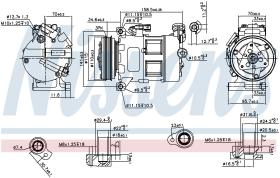  890062 - COMPRESOR VOLVO S80 II(AS)(06-)D5