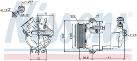  89038 - COMPRESOR VAUXHALL ASTRA H(04-)1.6