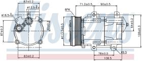  89046 - COMPRESOR FORD GALAXY I(VX)(95-)2.3