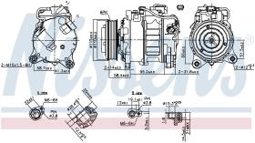  890622 - COMPRESOR BMW X3 F25(10-)X3 20DX