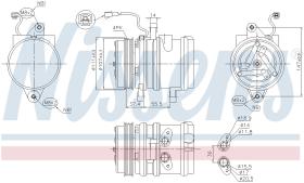  890697 - COMPRESOR DAEWOO MATIZ(KLYA)(01-)1.