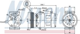  89072 - COMPRESOR RENAULT MEGANE I(95-)1.6