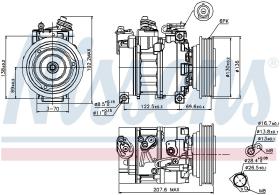  89094 - COMPRESOR FIAT MAREA(185)(96-)2.4 J