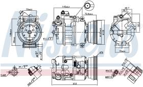  89112 - COMPRESOR BMW 5 E39(95-)525 TDS