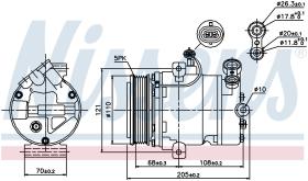  89197 - COMPRESOR VAUXHALL CORSA C(00-)1.2