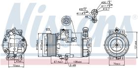  89222 - COMPRESOR VAUXHALL ASTRA H(04-)1.7