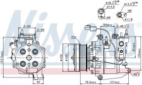  89246 - COMPRESOR HONDA FR-V(BE)(05-)1.8 I