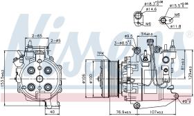  89247 - COMPRESOR HONDA FR-V(BE)(05-)1.8 I