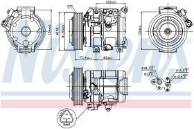  89250 - COMPRESOR TOYOTA RAV 4 II(#A20)(00-