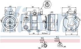  89273 - COMPRESOR HYUNDAI ELANTRA(HD)(06-)2