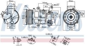  89516 - COMPRESOR TOYOTA RAV 4 III(#A30)(06