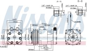 Nissens 89523 - COMPRESOR CLAAS RANGER 907