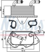 Nissens 90662 - RADIADOR ACEITE AUDI A 6/S 6(C6)(04