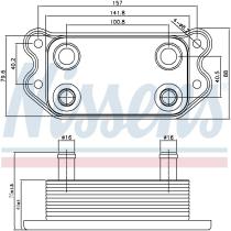  90676 - RADIADOR ACEITE VOLVO S40(MS)(04-)2