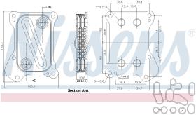 Nissens 90700 - RADIADOR ACEITE FIAT SIENA(178)(96-