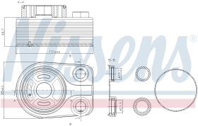 Nissens 90705 - RADIADOR ACEITE RENAULT MODUS(04-)1