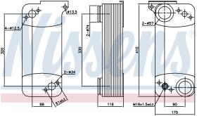  90768 - RADIADOR ACEITE SCANIA P-SERIES(04-