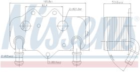 Nissens 90781 - RADIADOR ACEITE VAUXHALL ZAFIRA A(9