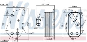 Nissens 90804 - ENFRIADOR DE ACEITE BUICK ENCORE (1