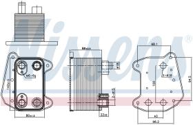  90832 - RADIADOR ACEITE MERCEDES E-CLASS W