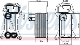 Nissens 90901 - RADIADOR ACEITE BMW 5 GT F07(09-)53