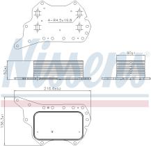 Nissens 90920 - RADIADOR ACEITE RENAULT ESPACE V(15