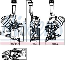 Nissens 90928 - RADIADOR ACEITE VAUXHALL COMBO(12-)