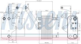 Nissens 90952 - RADIADOR ACEITE LAND ROVER FREELAND