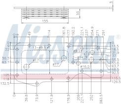 Nissens 91130 - RADIADOR ACEITE DAF LF 55(01-)170