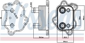 Nissens 91150 - RADIADOR ACEITE MINI MINI (R50-R53)