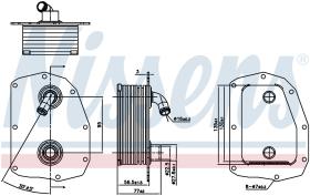 Nissens 91179 - RADIADOR ACEITE MERCEDES E-CLASS W