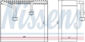 Nissens 92068 - EVAPORADOR DODGE AVANGER I COUPE (9