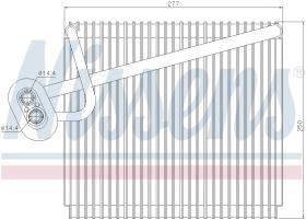 Nissens 92289 - EVAPORADOR HYUNDAI I30(FD)(07-)1.6