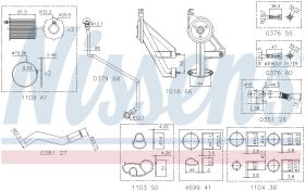 Nissens 9300910 - PARTS VOLVO S80 II(AS)(06-)1.6 D