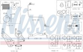 Nissens 9300911 - PARTS VOLVO S80 II(AS)(06-)1.6 D