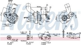 Nissens 93020 - TURBO OPEL MOVANO A(98-)2.5 DTI