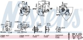 Nissens 93030 - TURBO OPEL CORSA D(06-)1.3 CDTI