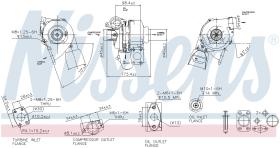 Nissens 93037 - TURBO VOLVO S80 II(AS)(06-)1.6 D