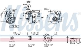 Nissens 93041 - TURBO CITROEN RELAY(230)(94-)2.8 HD