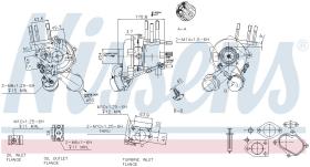 Nissens 93042 - TURBO KIA SORENTO I(BL)(02-)2.5 CRD